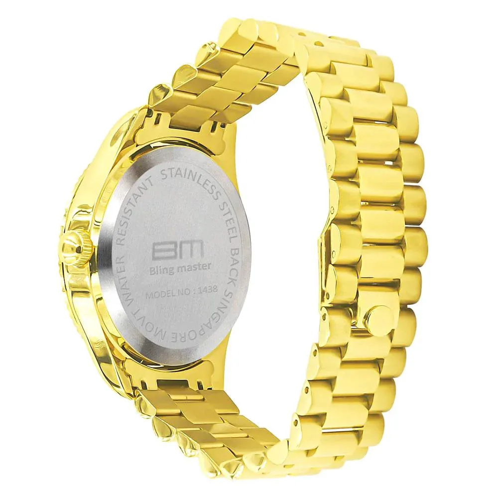 0.12 Carat Genuine Diamond Luxury Watch