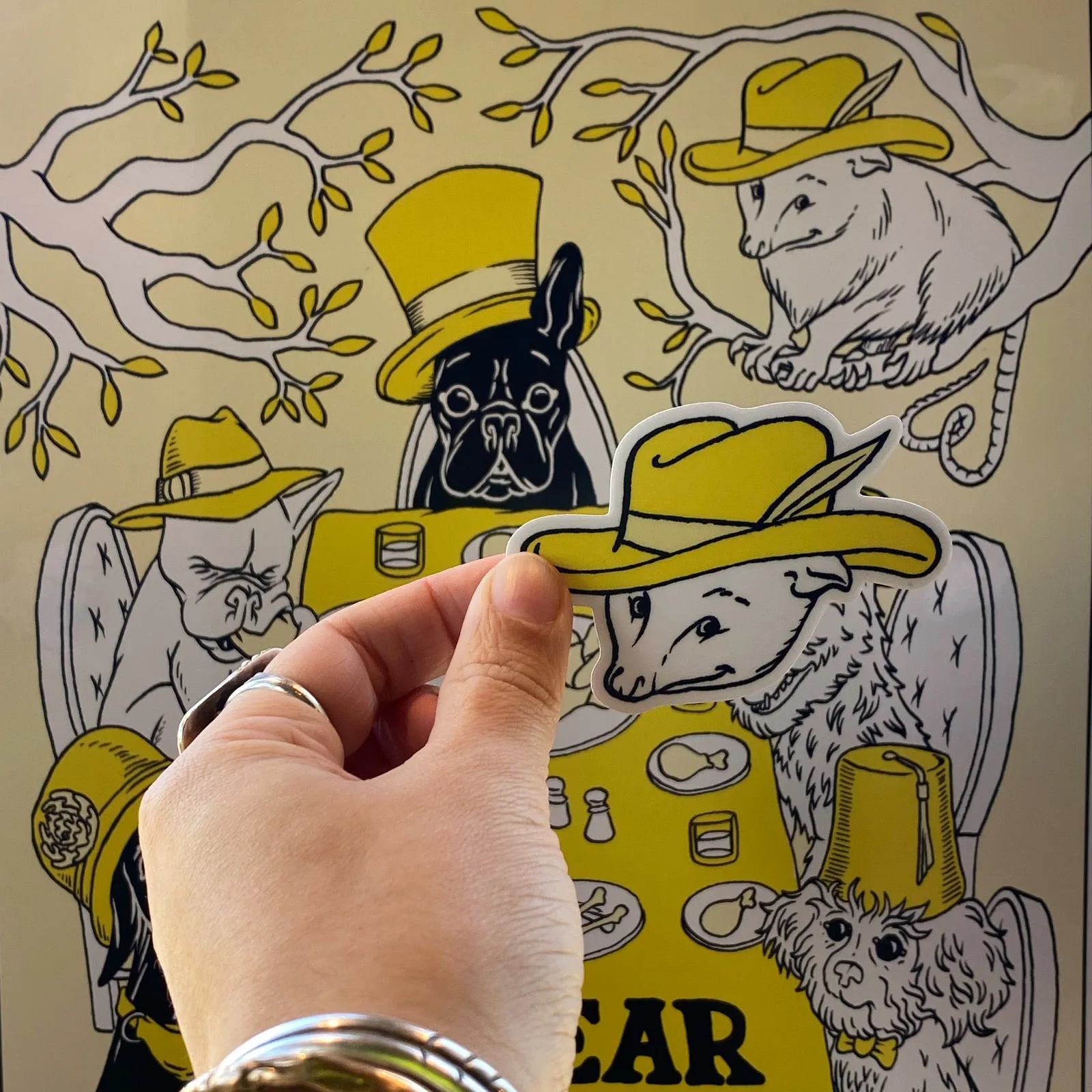 10 Year Brim-a-versary Stickers