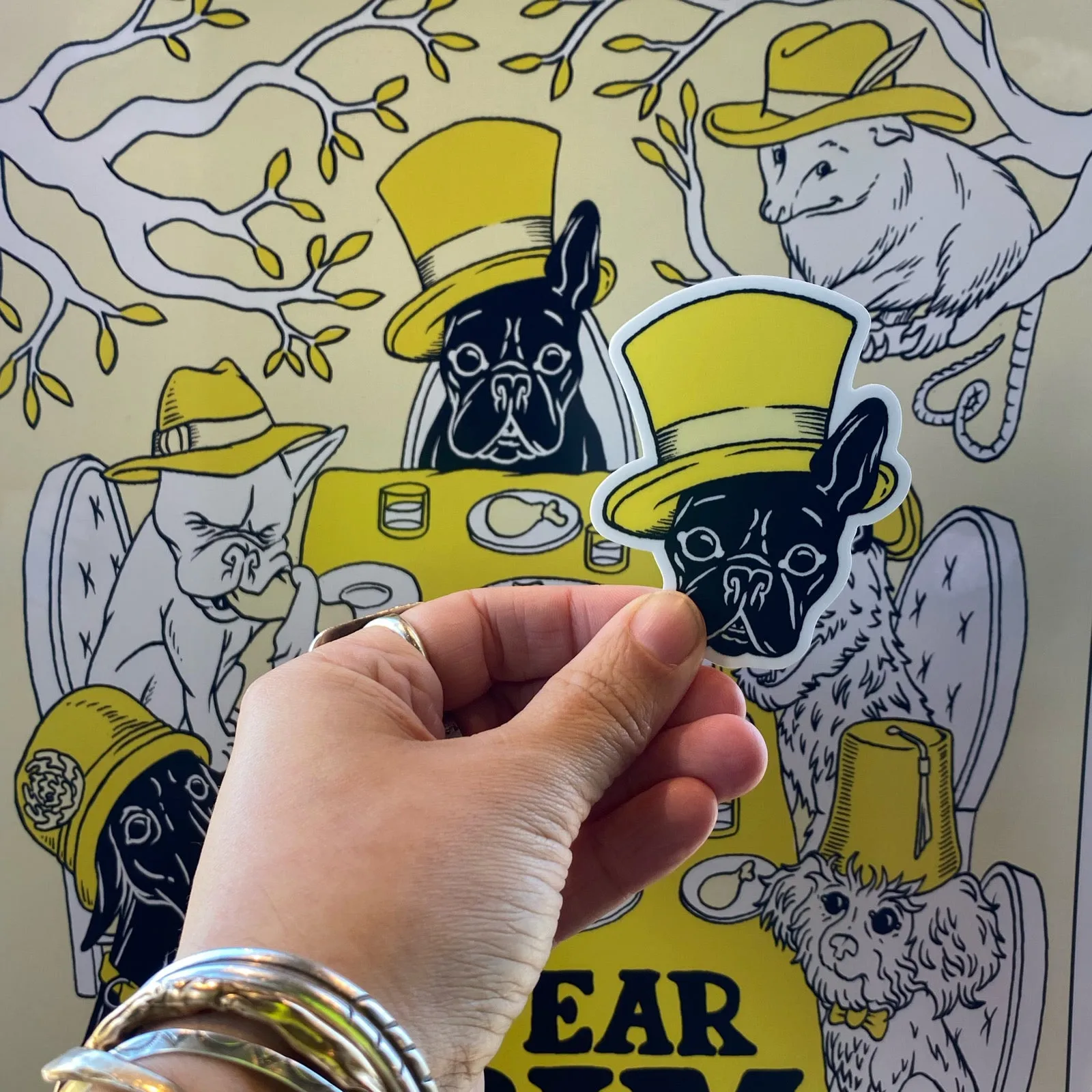 10 Year Brim-a-versary Stickers