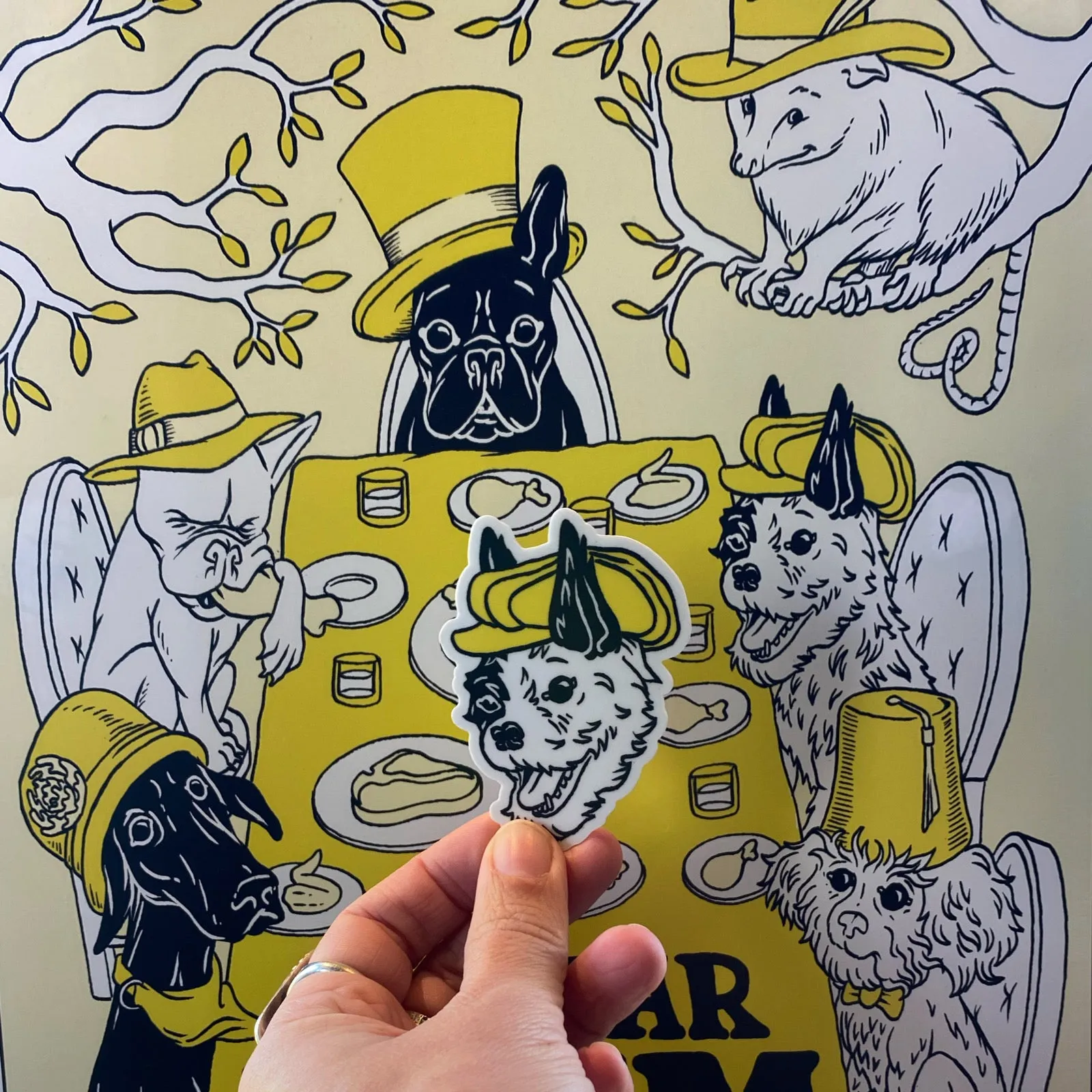 10 Year Brim-a-versary Stickers