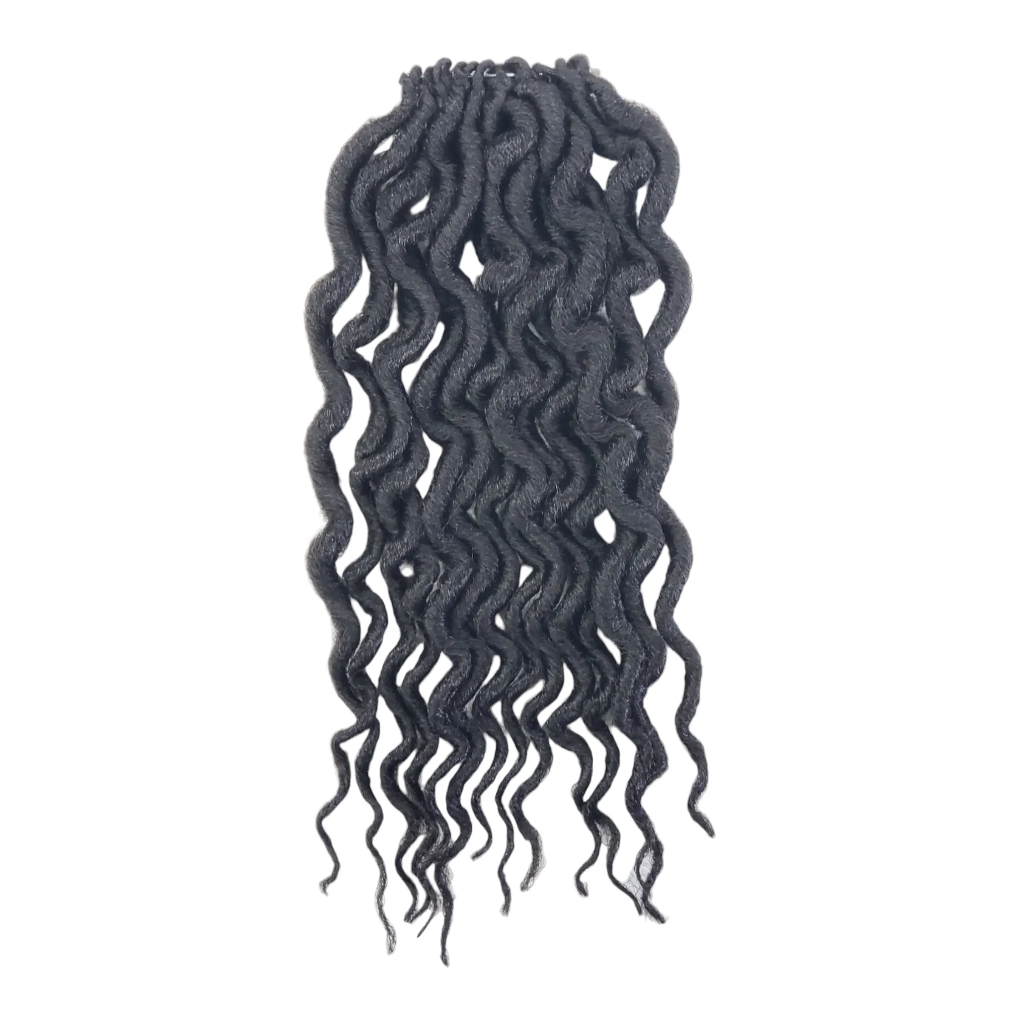 (10") Afri-Naptural Kids Locs - Gigi Ripple Faux Locs
