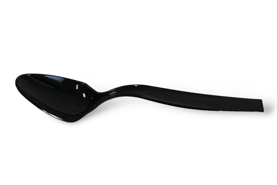 10" BLACK SERVING SPOONS 144CT