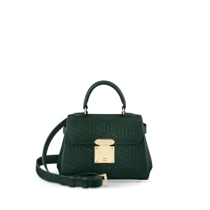 167 Micro Mini Handbag in Crosshatch & Soft Leather