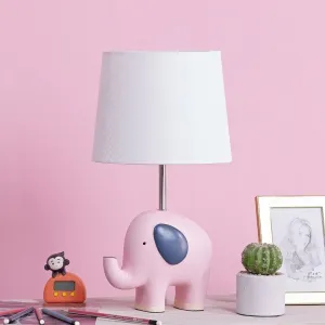 17'' Children Elephant Table Lamp Pink Modern Contemporary Traditional