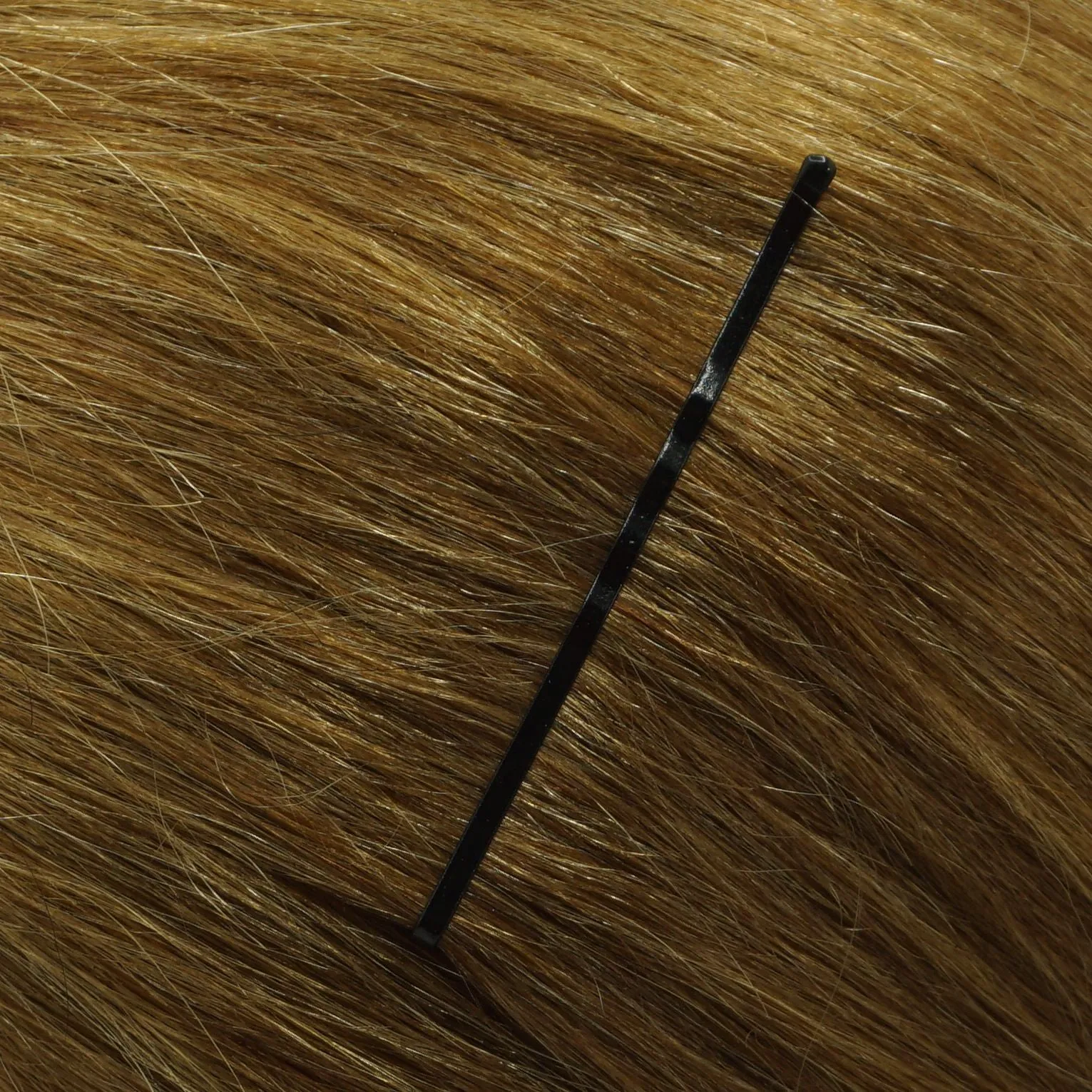 180, Black, 2.8in (7.0cm), Italian Made Jumbo Bobby Pins, Recloseable Stay Clean and Organized Container