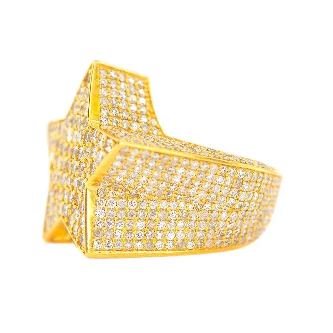 1JDR24.2 - CUSTOM DIAMOND STAR RING