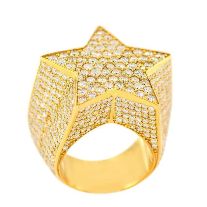 1JDR24.2 - CUSTOM DIAMOND STAR RING