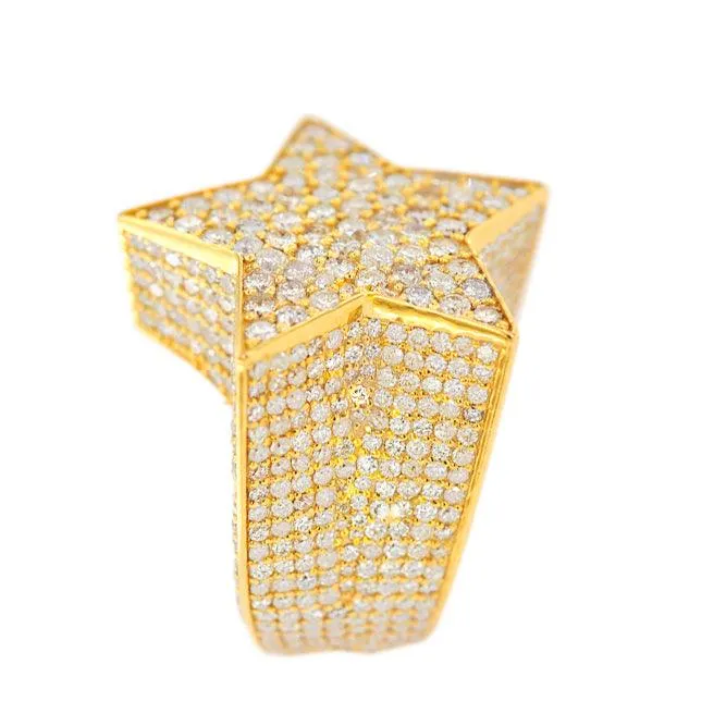 1JDR24.2 - CUSTOM DIAMOND STAR RING