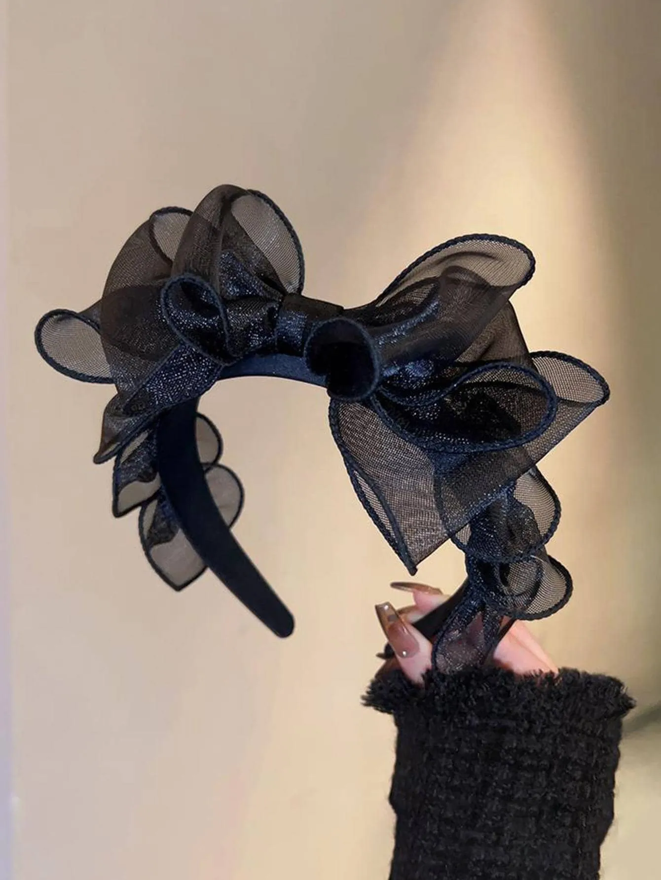 1pc Bow Decor Headband