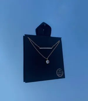 2 Layered Necklace(Gold)