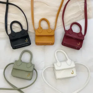 2020 Fashion Super Mini Handbags for Women Cute Shoulder Bags Luxury Designer Small Crossbody Bags J Letter Girls Messenger Bags