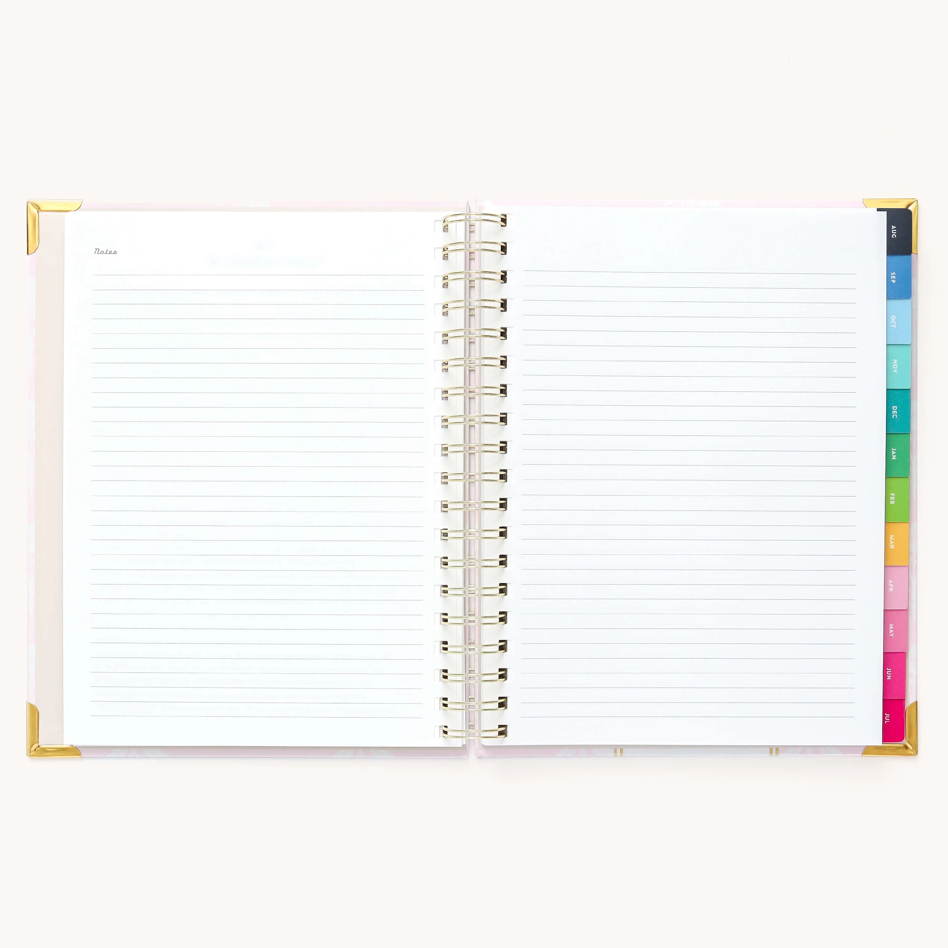 2024-2025 Weekly Simplified Planner - Blush Block