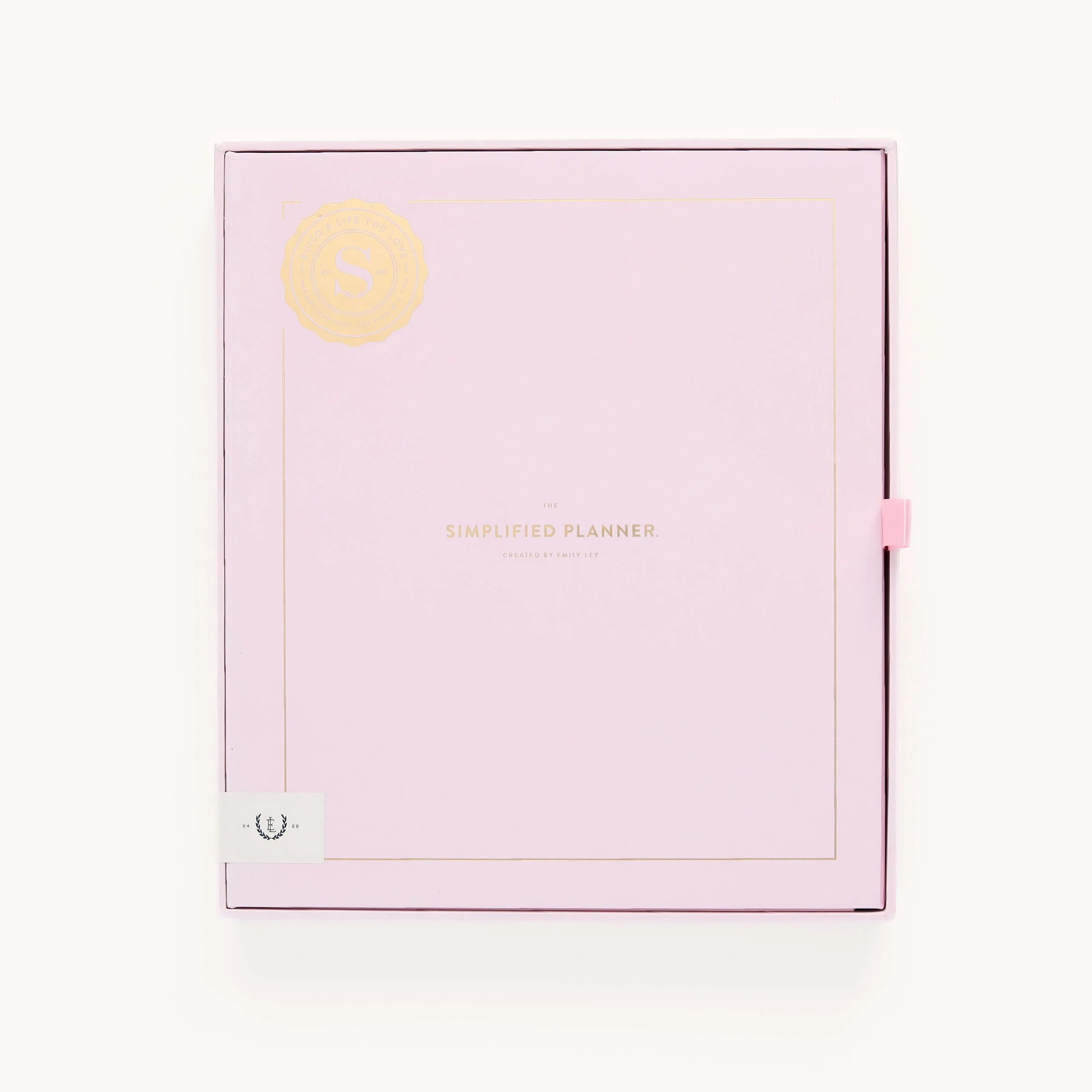 2024-2025 Weekly Simplified Planner - Blush Block