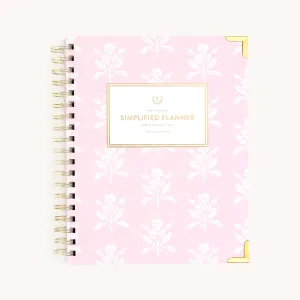 2024-2025 Weekly Simplified Planner - Blush Block