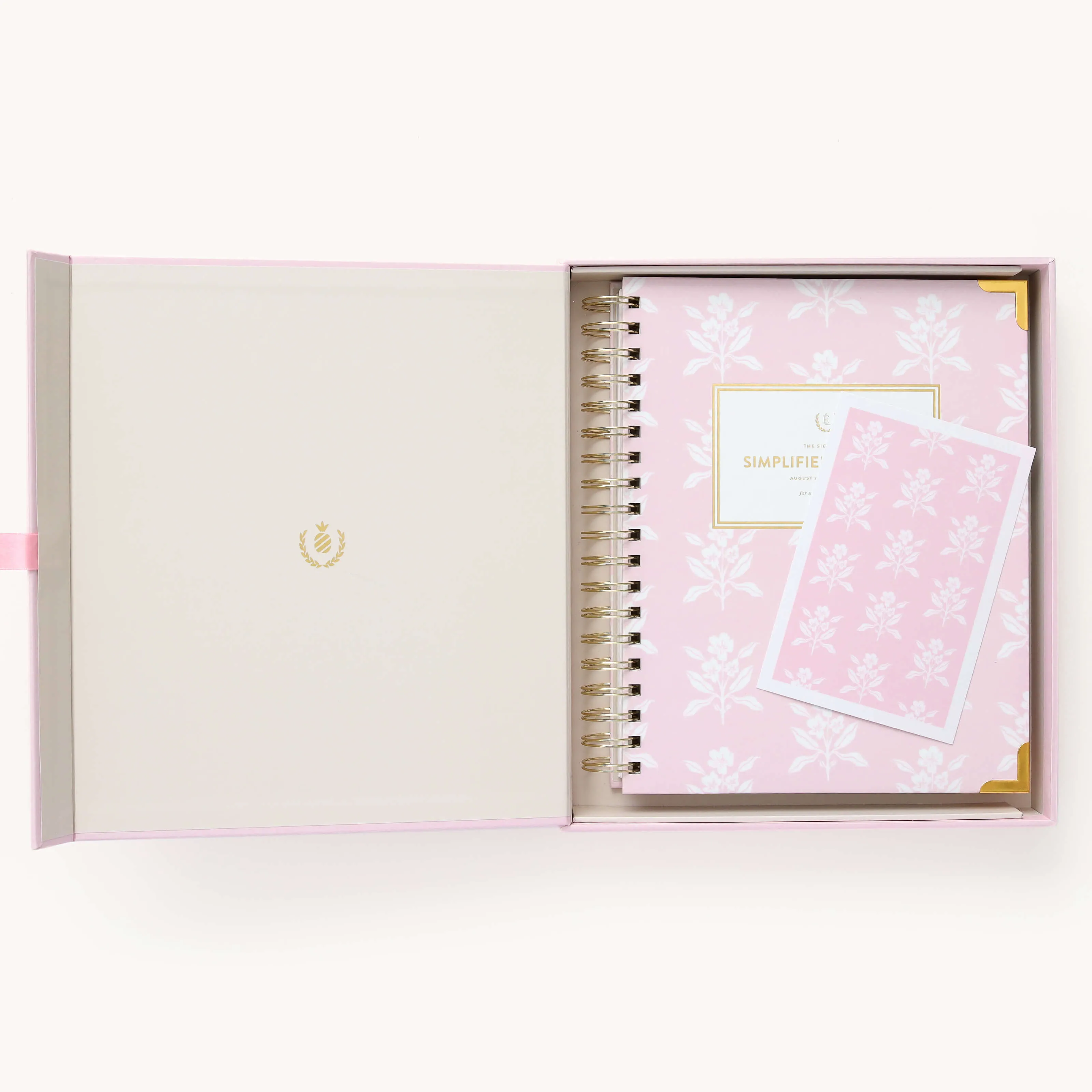 2024-2025 Weekly Simplified Planner - Blush Block