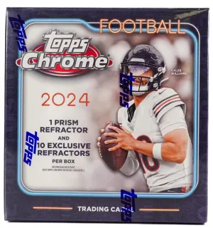 2024 Topps Chrome Football MEGA  Box