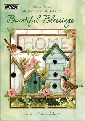 2025 Lang Monthly Planner - Bountiful Blessings