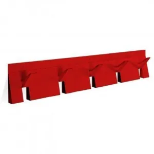 2D:3D Coat Rack