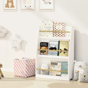 3 Tier Kids Book Shelf Rack Helps Keep Bedrooms Playrooms and