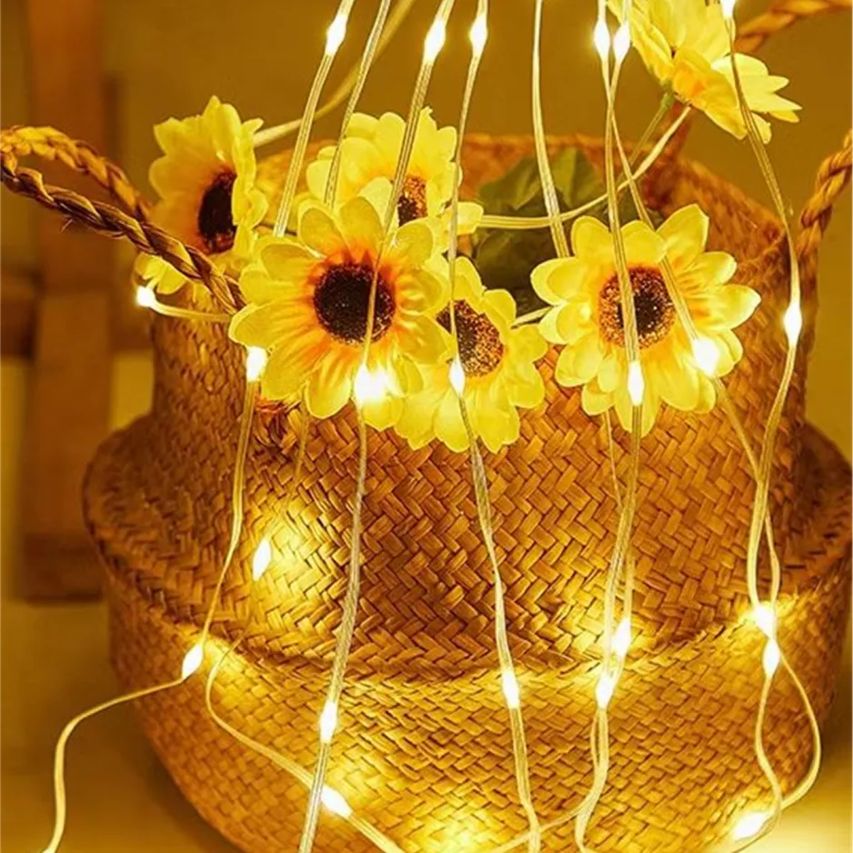 3.28ft/9.84ft/16.4ft/32.8ft LED String Lights, Fairy Decor Lights