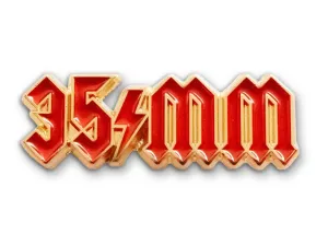35mm AC/DC Tribute - Film Photography Pin