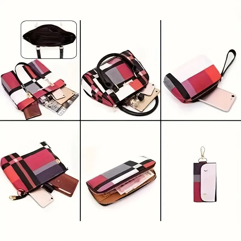 6-Pcs Elegant Handbags Set for Women