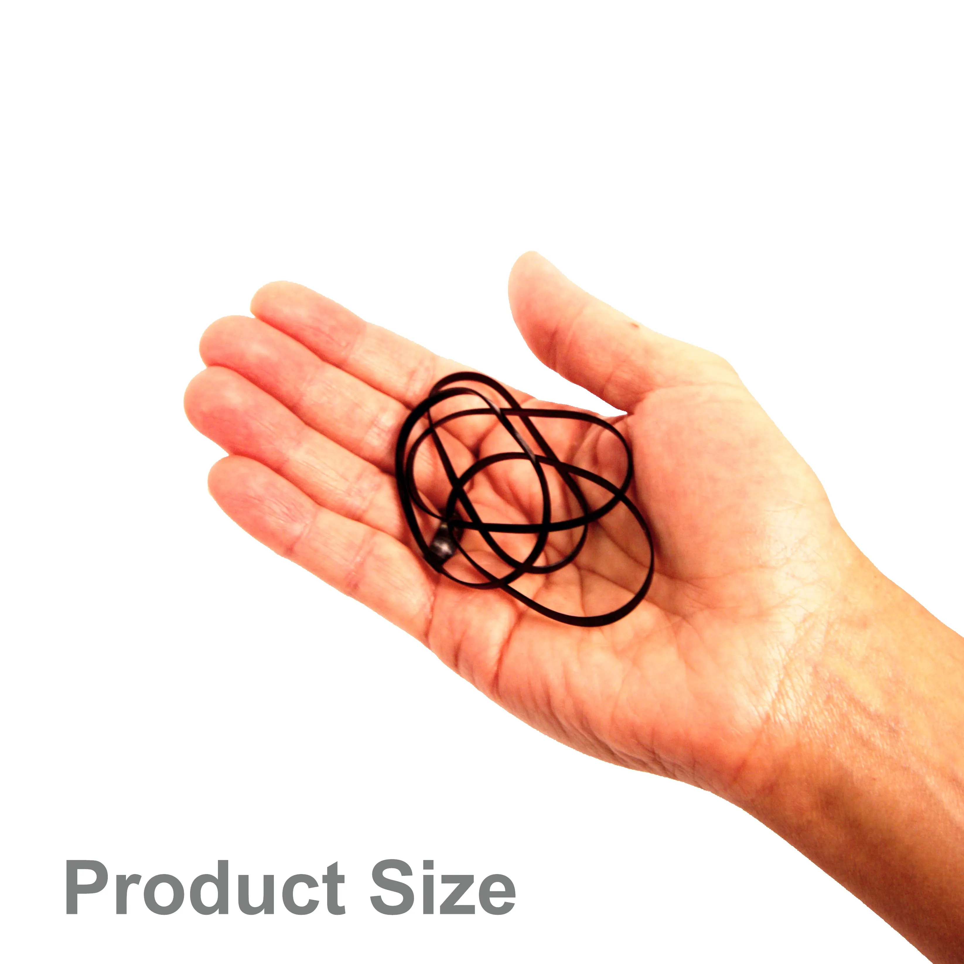 60, Brown, Giant Size, Tangle Free for Ponytails and Braids