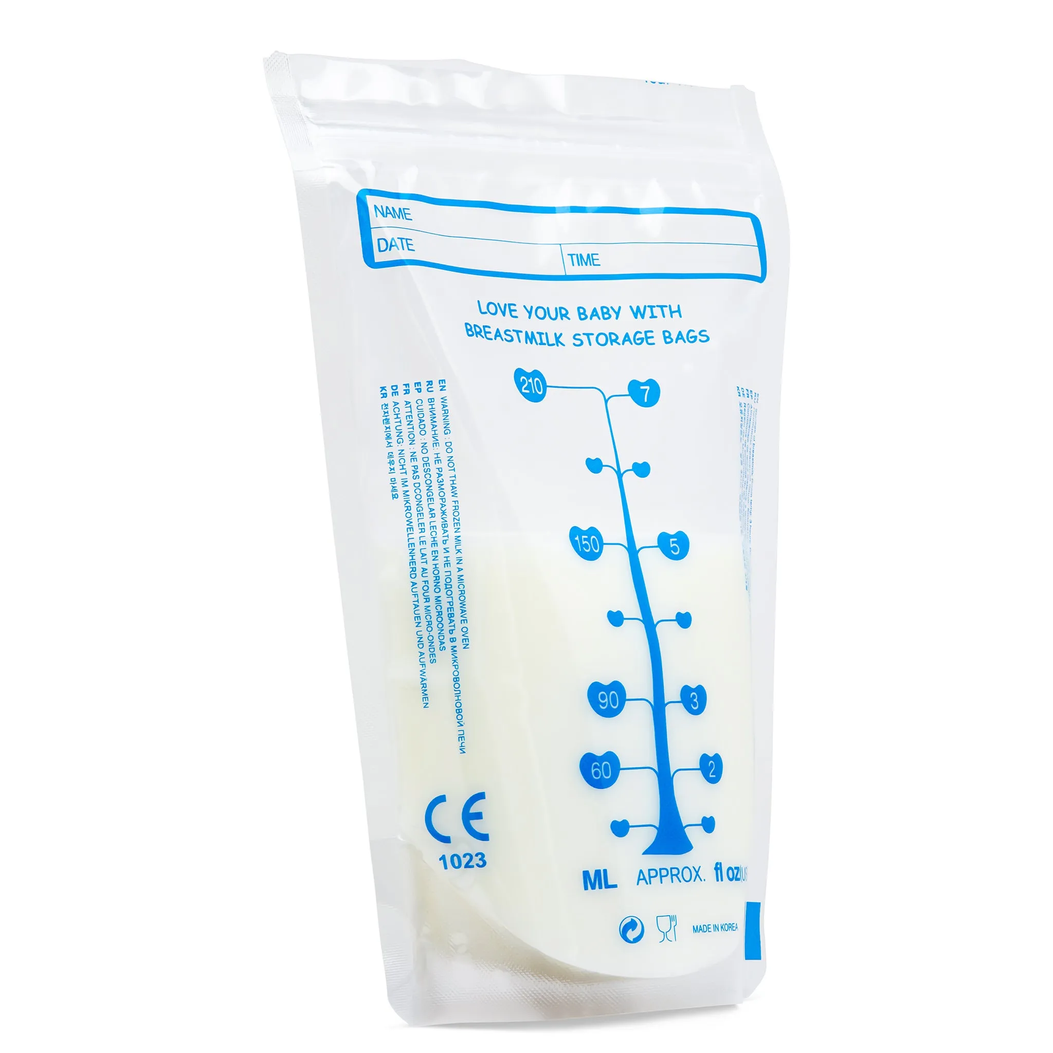 60 Standard Breast Milk Storage Bags