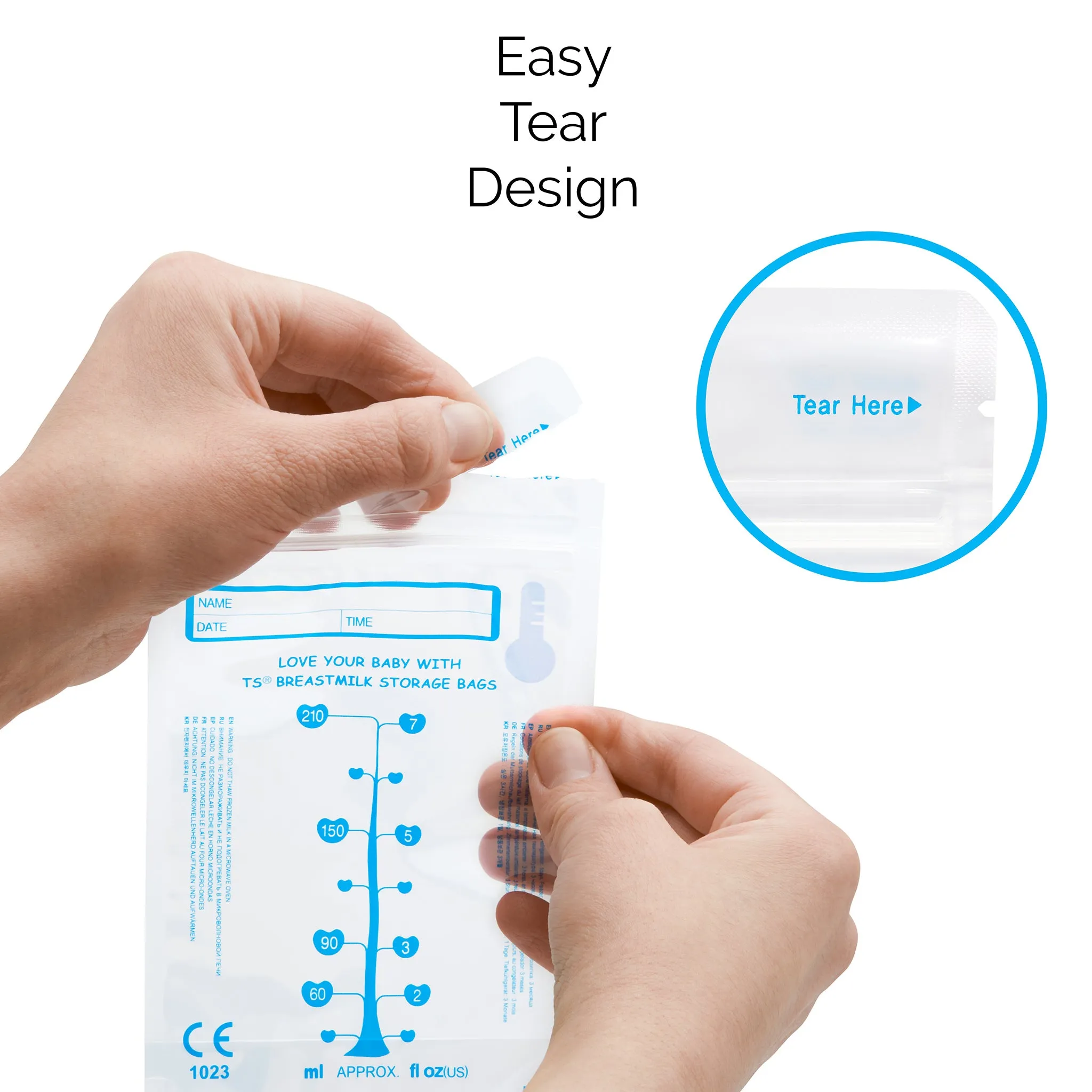 60 Standard Breast Milk Storage Bags