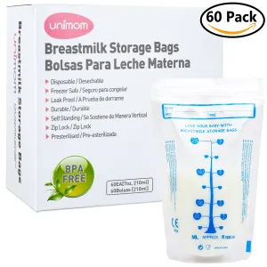 60 Standard Breast Milk Storage Bags
