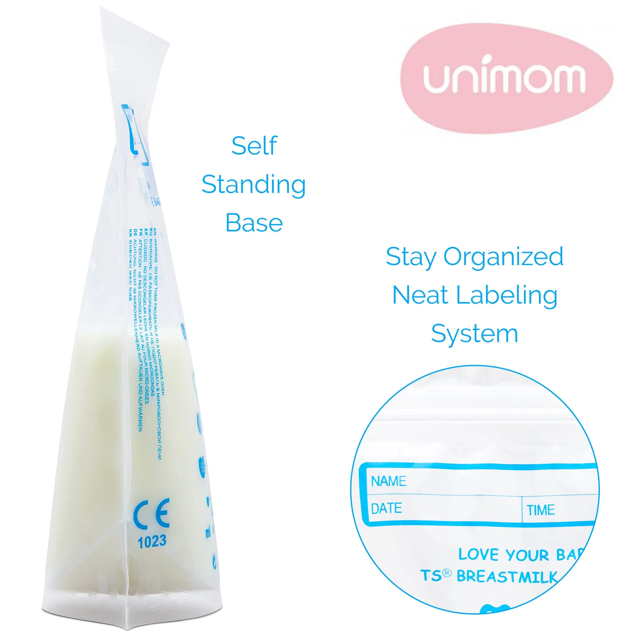 60 Standard Breast Milk Storage Bags