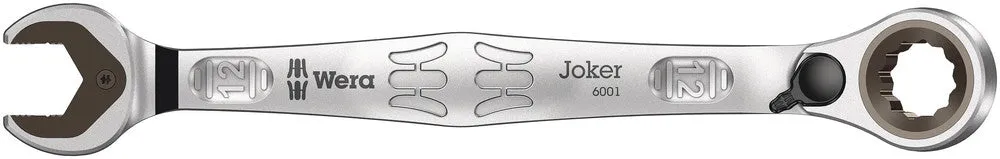6001 Joker Switch Ratcheting combination wrenches, with switch lever, 12 x 171 mm