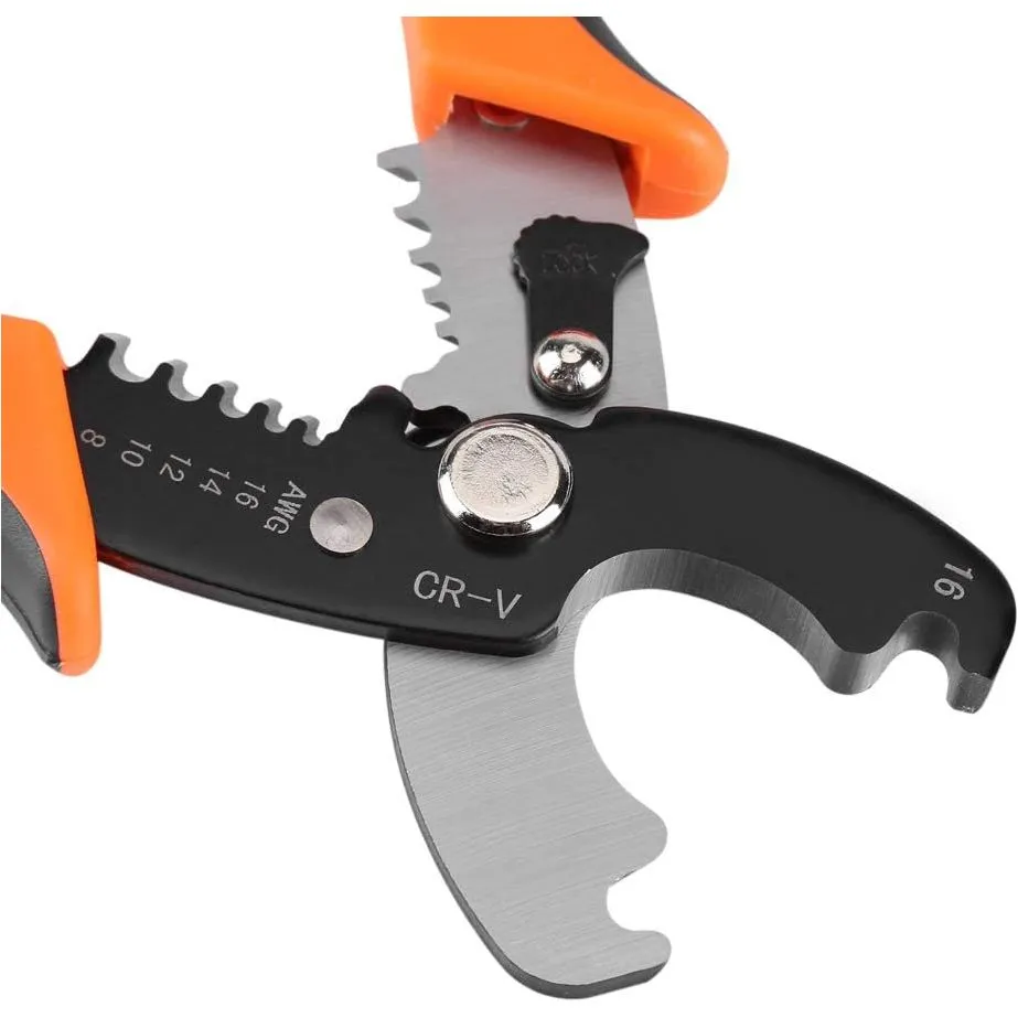 7" Cable Cutter Wire Stripper | 8-16 AWG