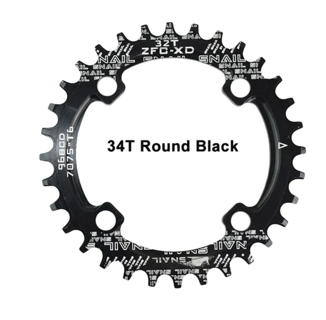 96bcd Oval | Round Narrow Wide Symmetric Chain Rings
