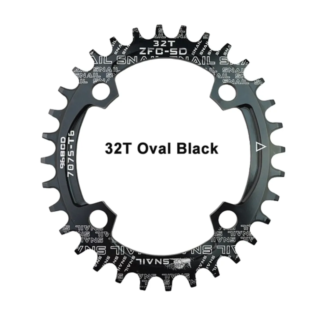 96bcd Oval | Round Narrow Wide Symmetric Chain Rings