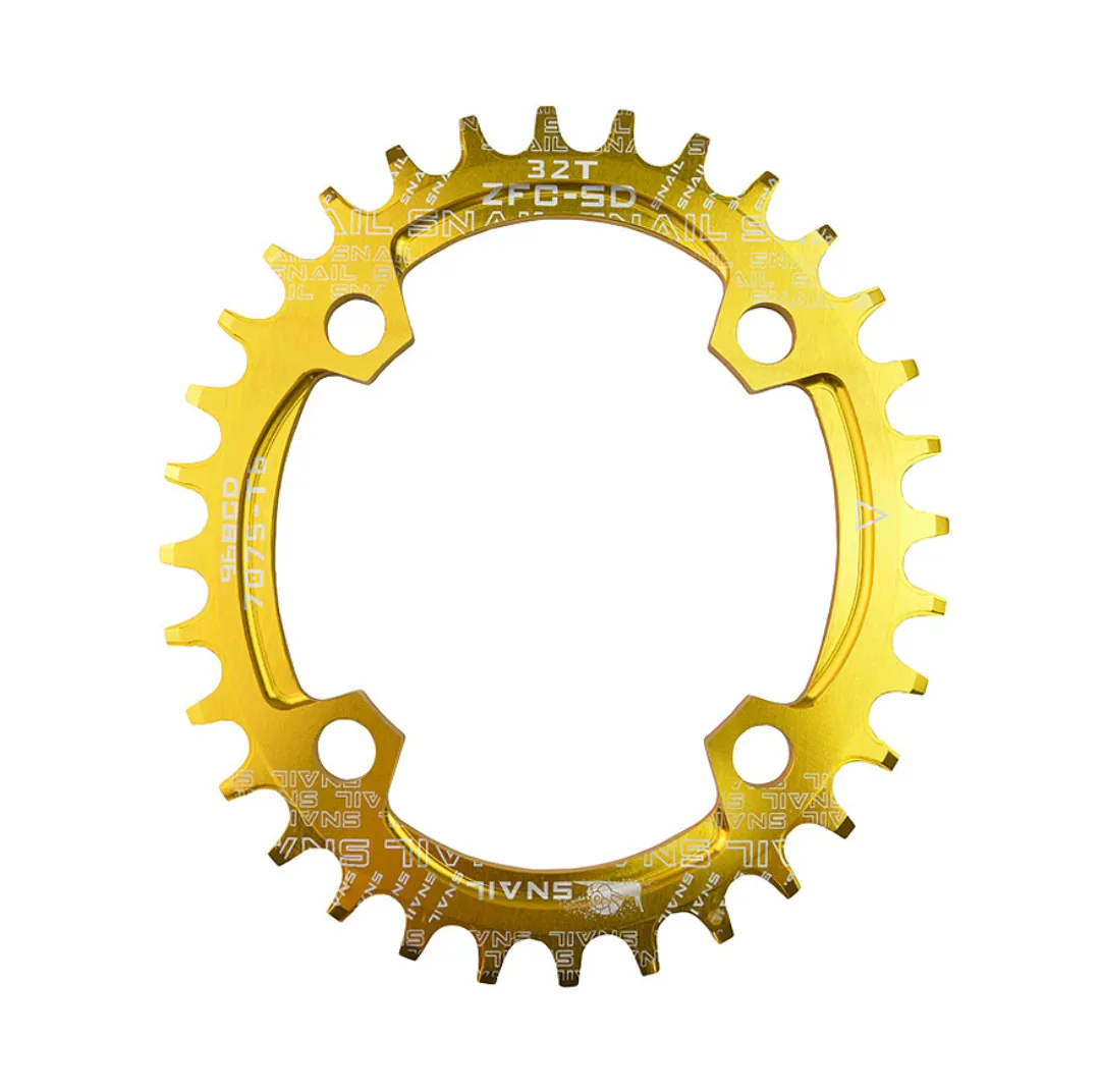 96bcd Oval | Round Narrow Wide Symmetric Chain Rings