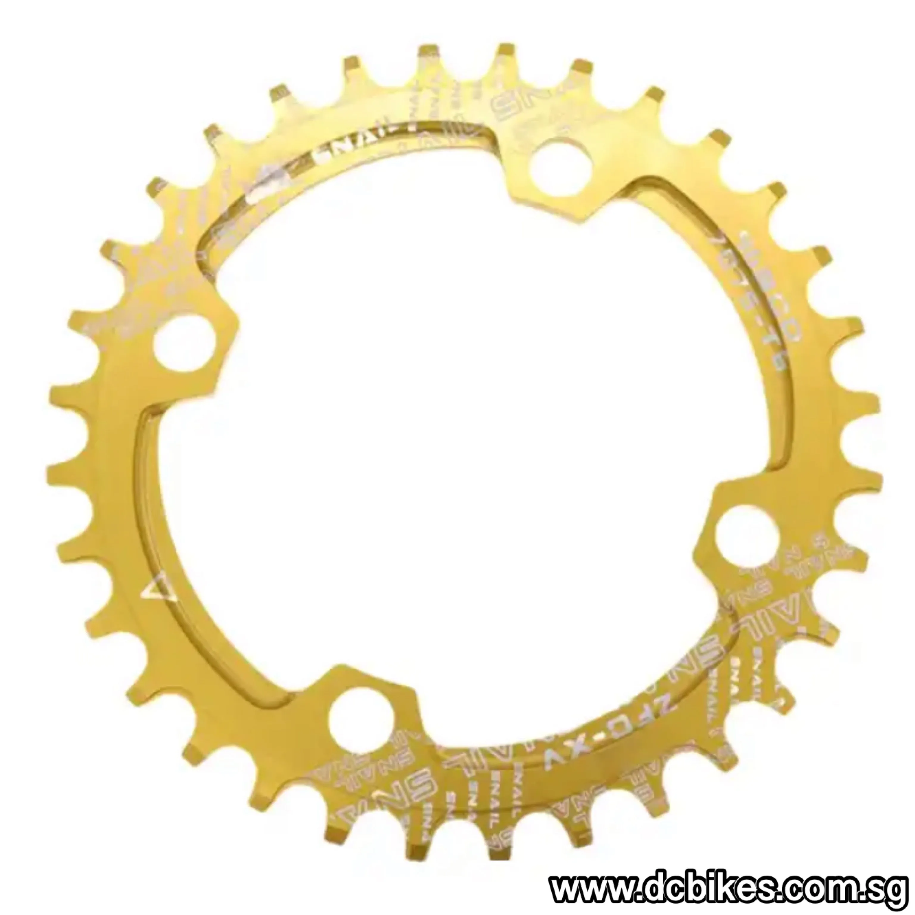 96bcd Oval | Round Narrow Wide Symmetric Chain Rings