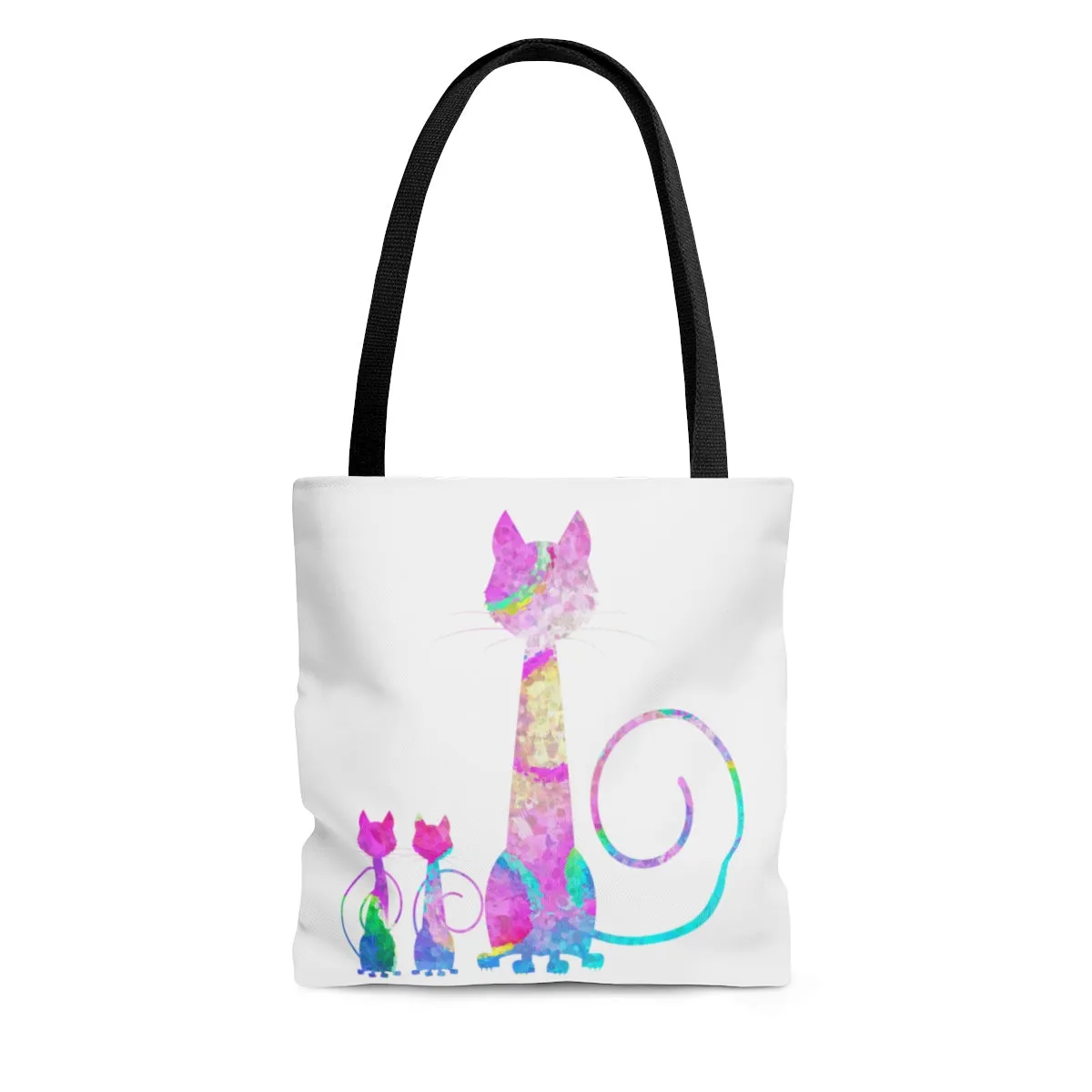 Abstract Cats Tote Bag
