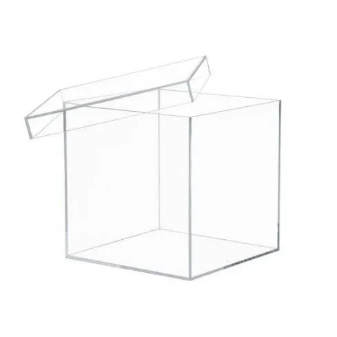 Acrylic Square Lidded Box