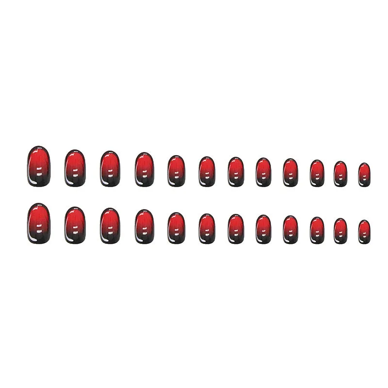 Almond cartoon black red print