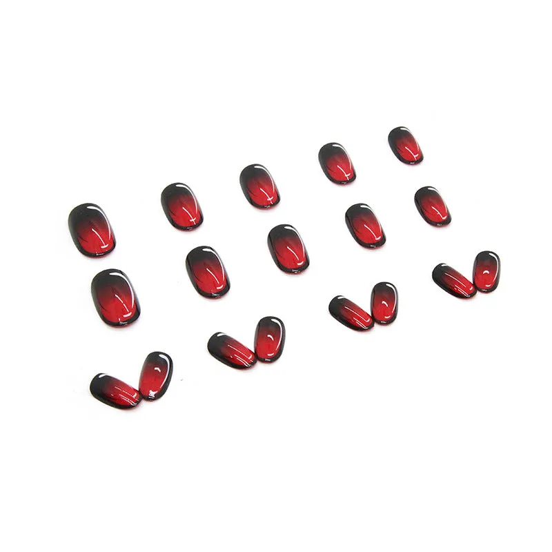 Almond cartoon black red print