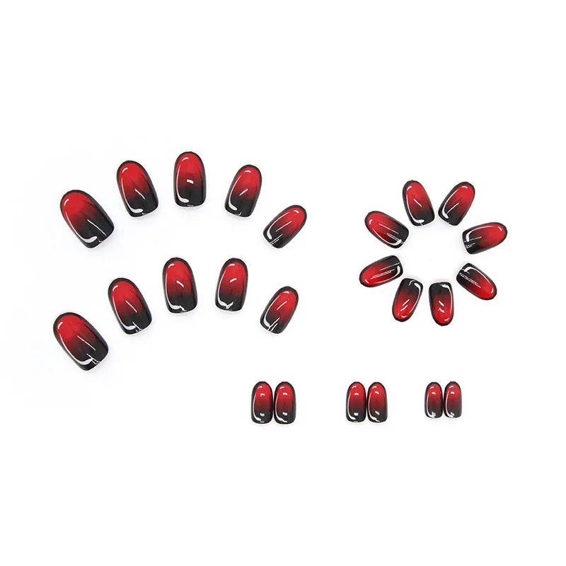 Almond cartoon black red print