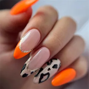 Almond Pumpkin Warm Orange Color
