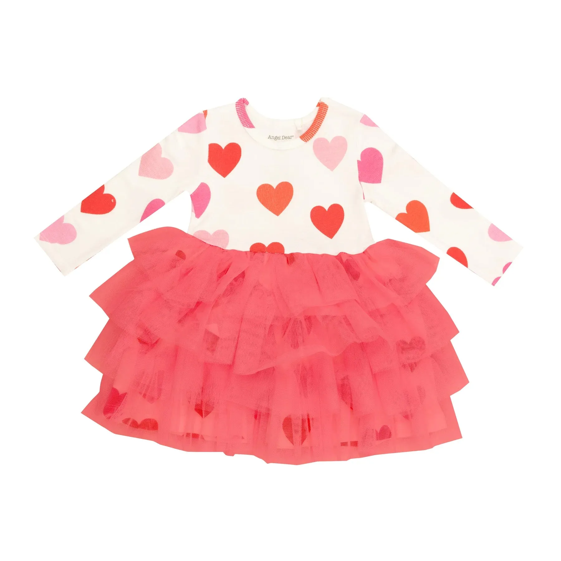 Angel Dear L/S Layered Tulle Dress