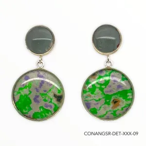 Angela Drop Earrings | Silver