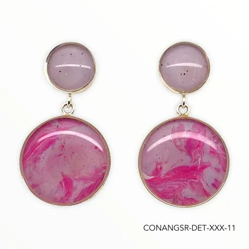Angela Drop Earrings | Silver