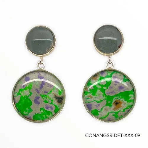 Angela Drop Earrings | Silver