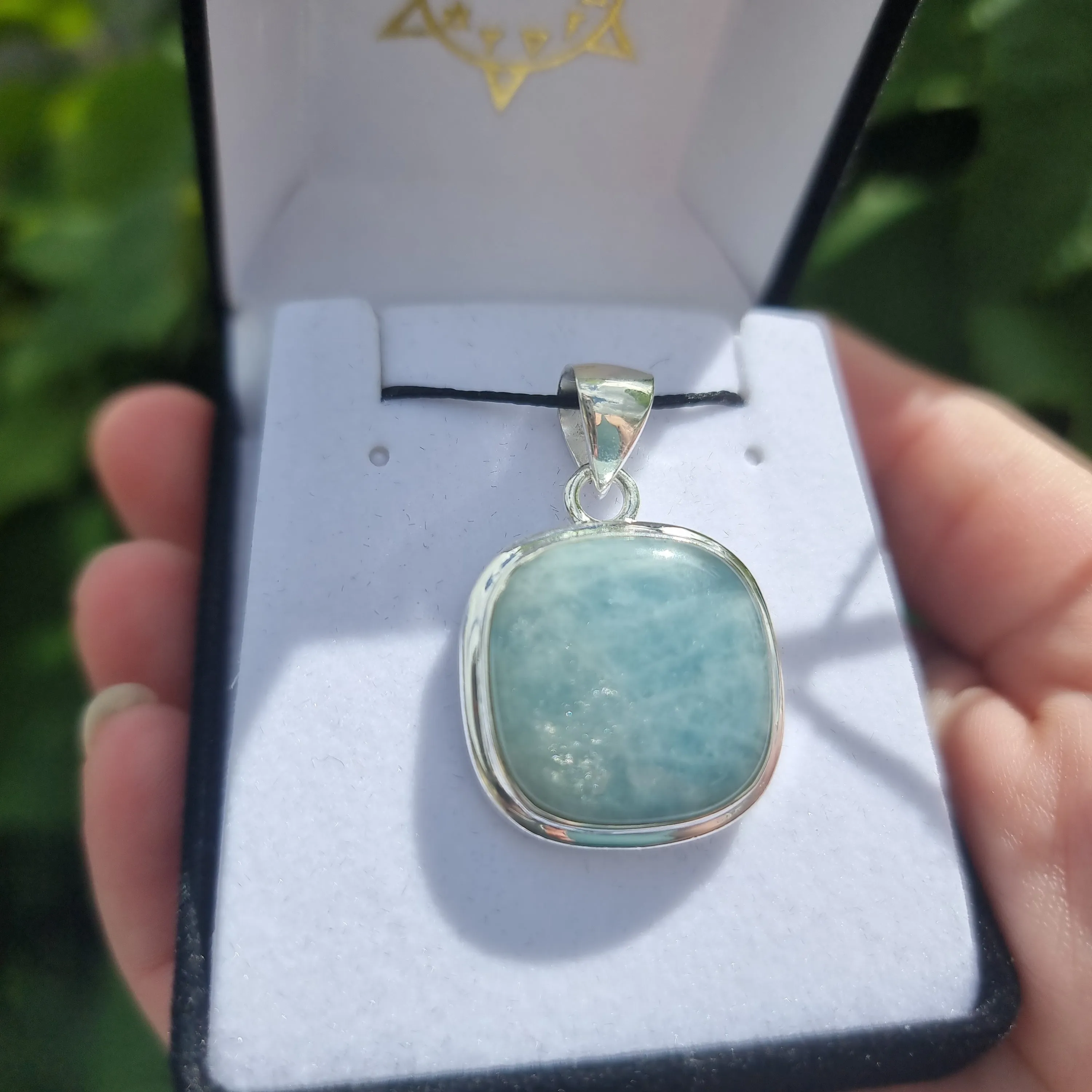 Aquamarine pendant