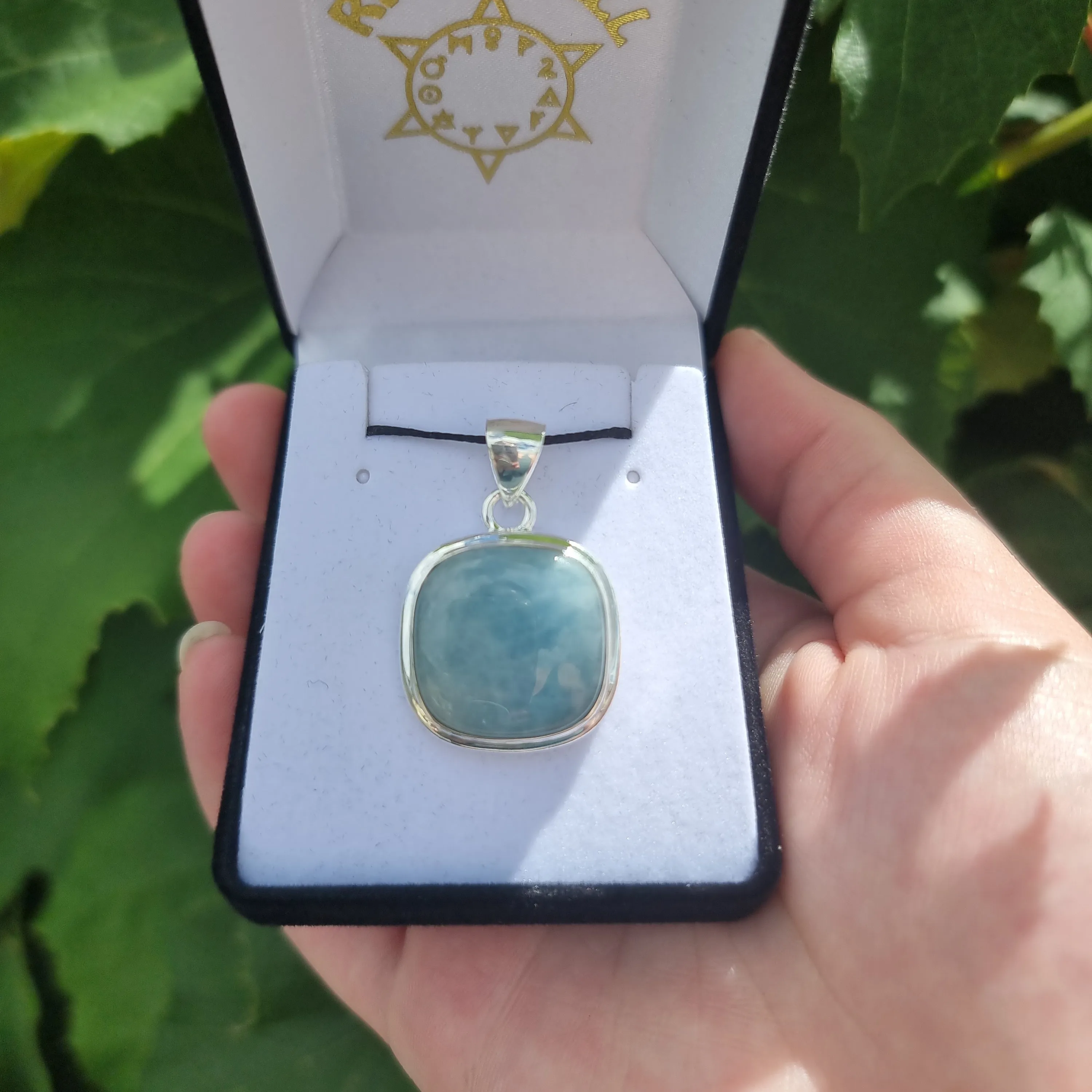 Aquamarine pendant