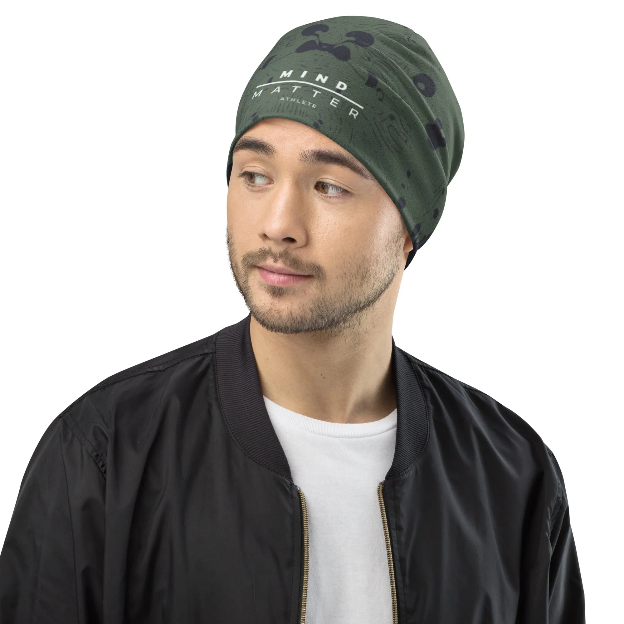 Army Green MM Athlete -  Beanie